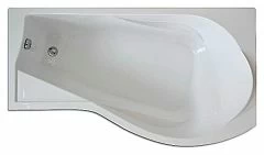 Акриловая ванна Bas Капри 170х95 R без слива-перелива